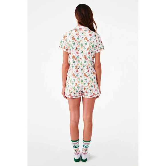 Roller Rabbit Pajama Set Gingerbread Party - Picture 3 of 16